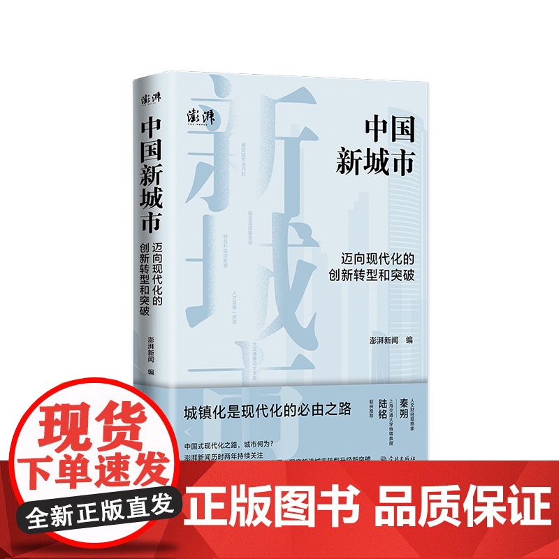 店 中国新城市 迈向现代化的创新转型和突破 澎湃新闻编聚焦中国式现代化深度解读城市转型升级新突破学林出版社高清大图