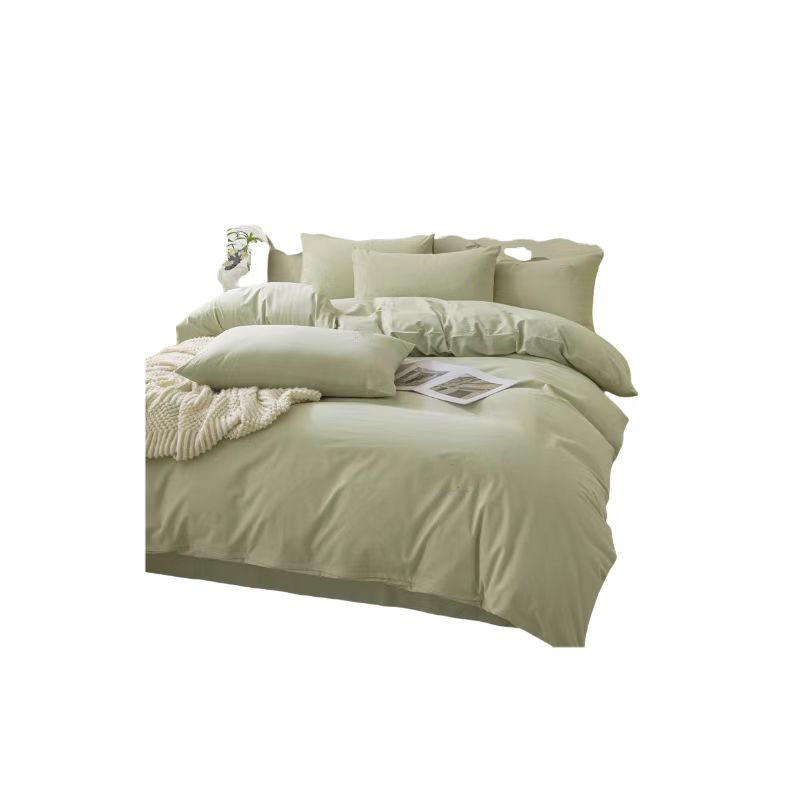 百纳千禧 学生职工宿舍床上用品全棉七件套 BNQX-DJT02 套高清大图