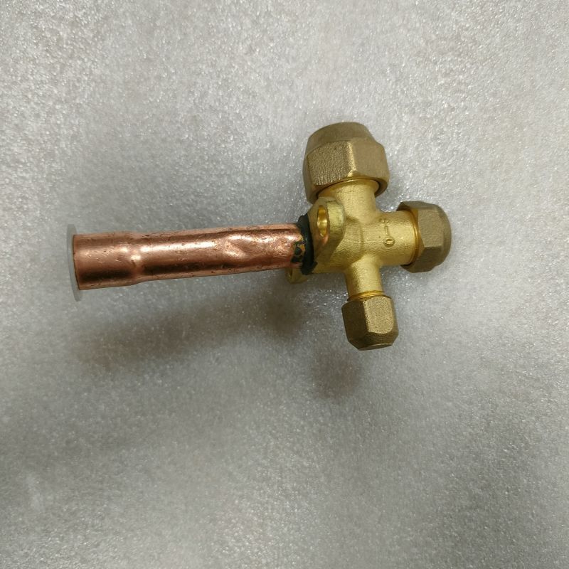 帮客材配 全新原件 空调外机截止阀 三通 低压直管 3P空调 4分直管 12.7mm 收前务必验货