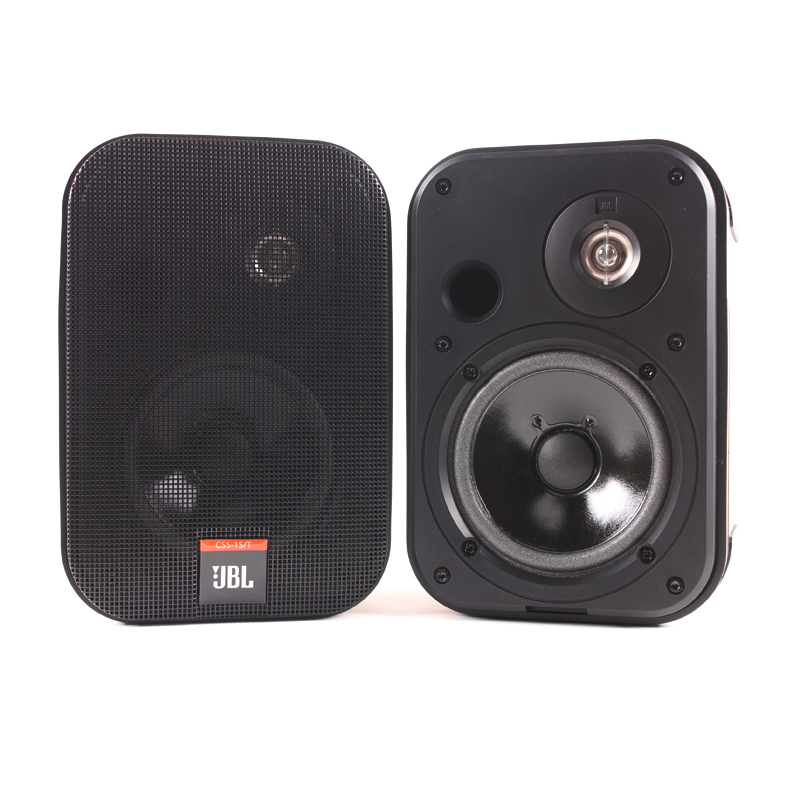 JBL CSS-1ST壁挂音响*2只+VMA160 背景音乐音箱商用音响户外公共广播 防水音响高清大图