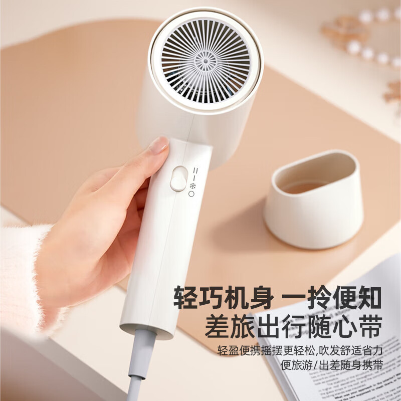 龙的(longde) 吹风机电吹风家用恒温护发3档调试大功率不伤发电吹风速干 LD-BQ1811高清大图