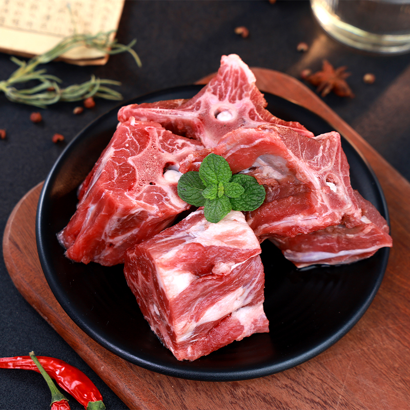 鲜飨 内蒙原切草原羊肉1388半羊礼 5kg高清大图