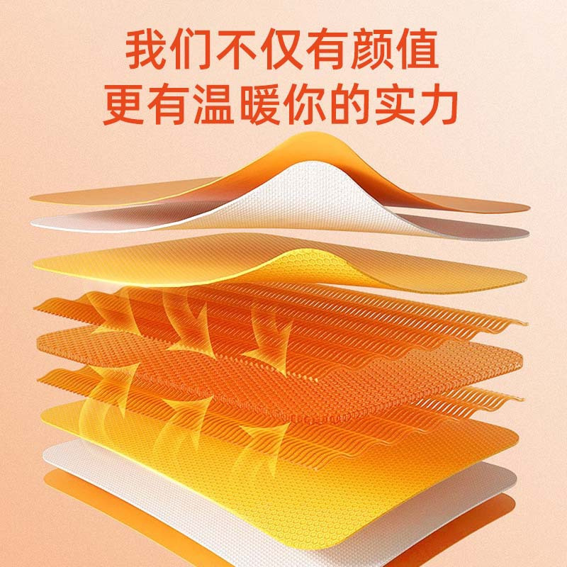 CCKO暖宝宝贴热敷暖贴防寒保暖热敷贴自发热暖身贴女生用冬季发热暖贴 小猫暖手袋 5袋50片高清大图
