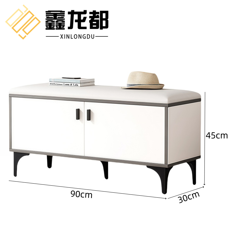 鑫龙都鞋柜换鞋凳 换鞋凳90cm个