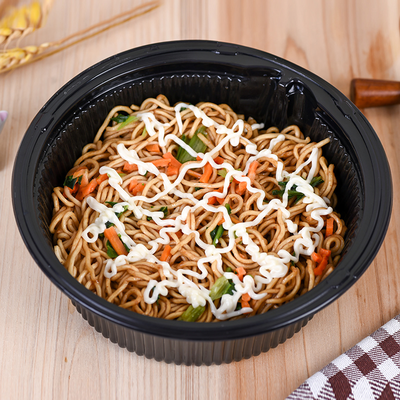日清(NISSIN) UFO飞碟炒面 鱼香肉丝124g/碗 4碗装 速食 拌面 整箱 捞面 干拌面 方便面