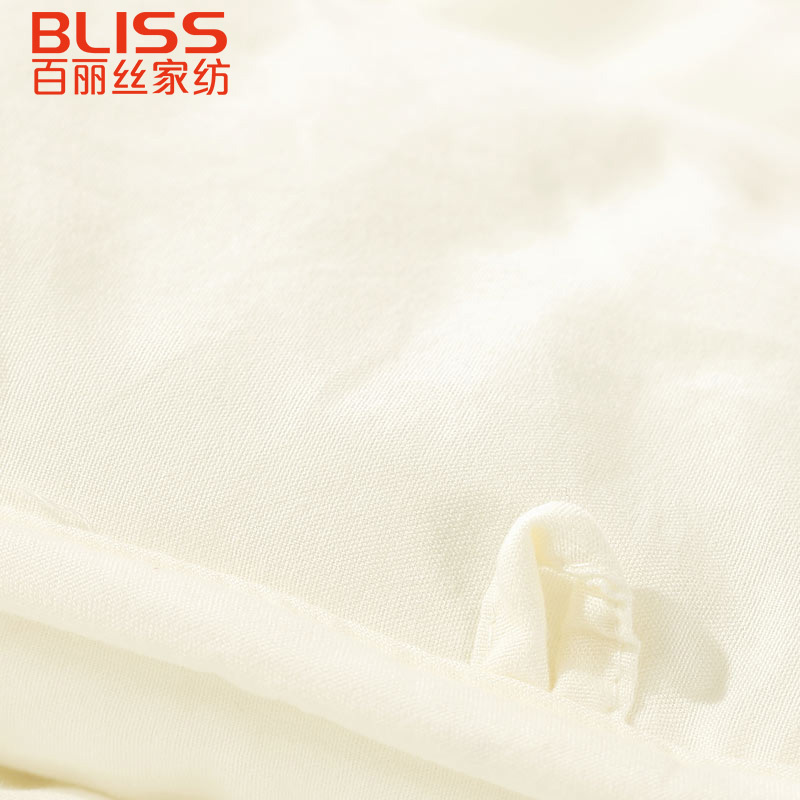 百丽丝（BLISS）家纺水星出品 暖妹大豆春秋被子加厚保暖双人冬季纯色被芯单人2.0*2.3m