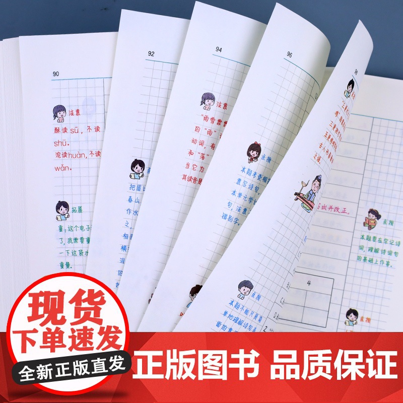 2024新版 六年级下册语文易错题同步训练部编人教版单元教材全解小学6下知识大全生字词语练习册考点总结练习题阅读理解专项高清大图