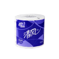清风3层平纹卷筒卫生纸厕纸家用小卷纸卷筒纸275段10卷/提B22AA5 (一提装)