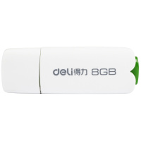 得力(deli）得力人脸指纹考勤机用U盘报表下载得力3722u盘迷你U盘高速USB接方便小巧优盘8GB容量优盘存储盘高速