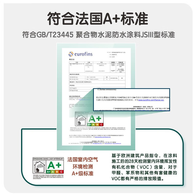 多乐士(Dulux)易饰乐220彩色柔性防水涂料 柔韧抗裂 阳台卫生间防水浆料A220 室内高强耐水-18KG