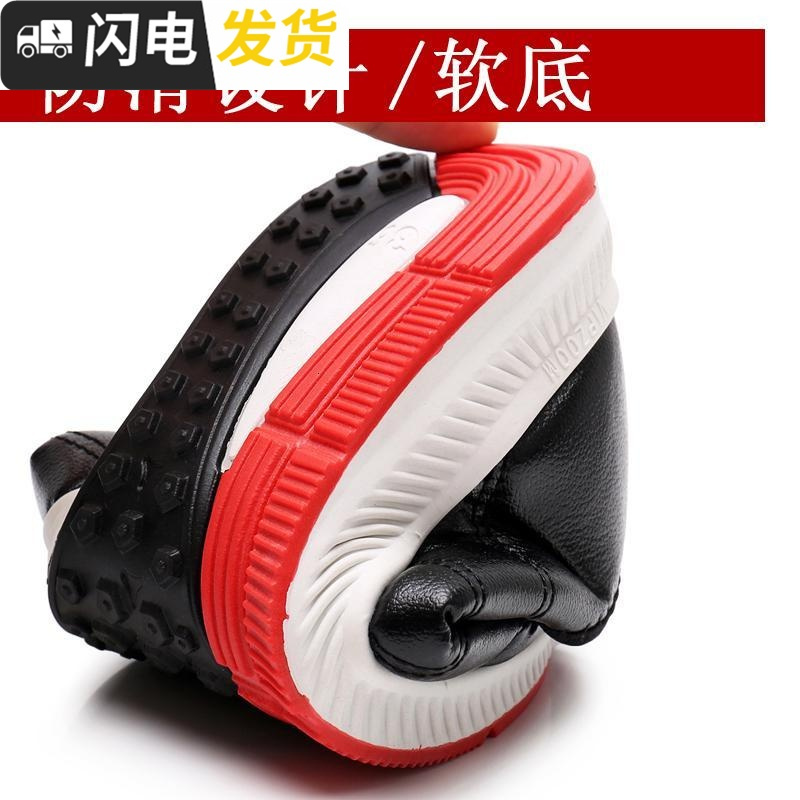 冬季老北京布鞋女鞋加绒保暖棉鞋休闲鞋防滑妈妈鞋防皮面女棉鞋启如休闲鞋