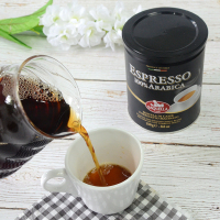 [临期特价]意大利原装进口 圣贵兰ESPRESSO意式浓缩咖啡粉 纯黑咖啡粉250g罐装