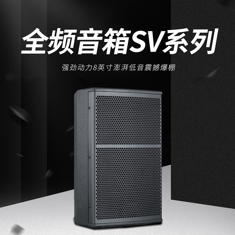 润普RP-HYX608 国产化音视频会议室展厅教室礼堂报告厅8英寸全频会议音响/音箱/喇叭扬声器高清大图