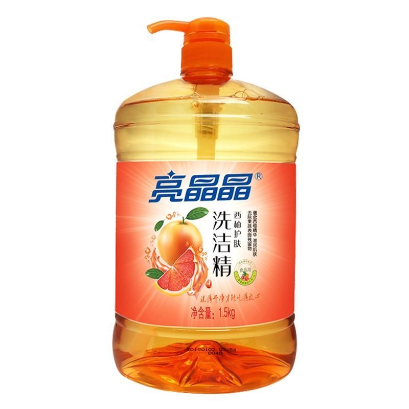 图书>期刊/杂志>男士>图书其它>亮晶晶生姜洗洁精西柚3斤家庭装清洁剂