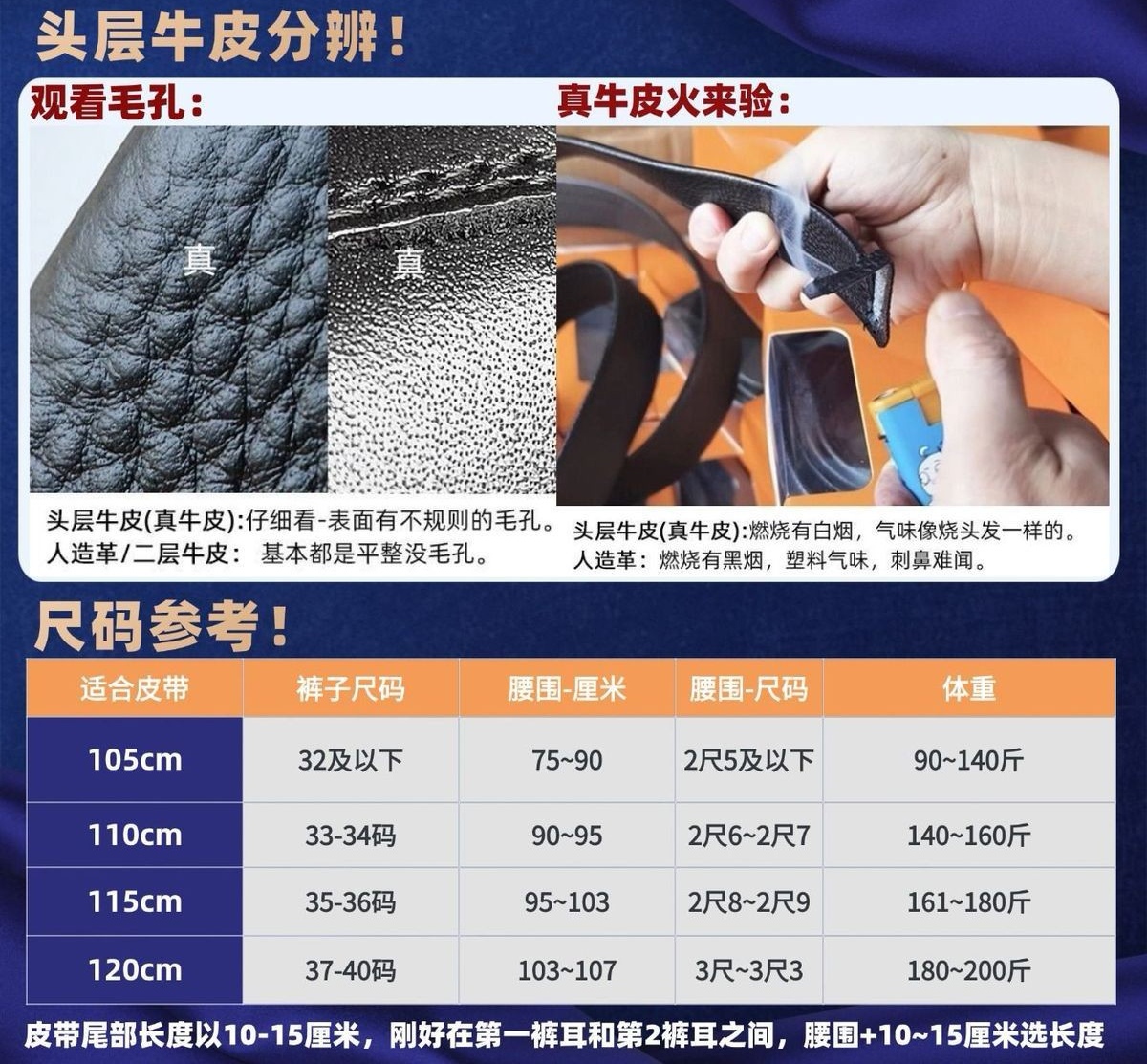 [品牌专柜撤柜正品]经典原生纹质感大气商务[高级头层真牛皮]自动扣皮带腰带1高清大图
