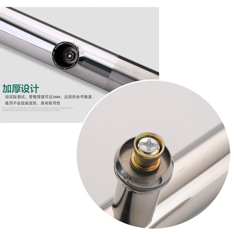 BONJEAN加厚玻璃拉手不锈钢 玫瑰香槟金黑钛色V包厢木对装大把手高清大图