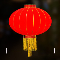 铁迅绒布大红灯笼X31 个