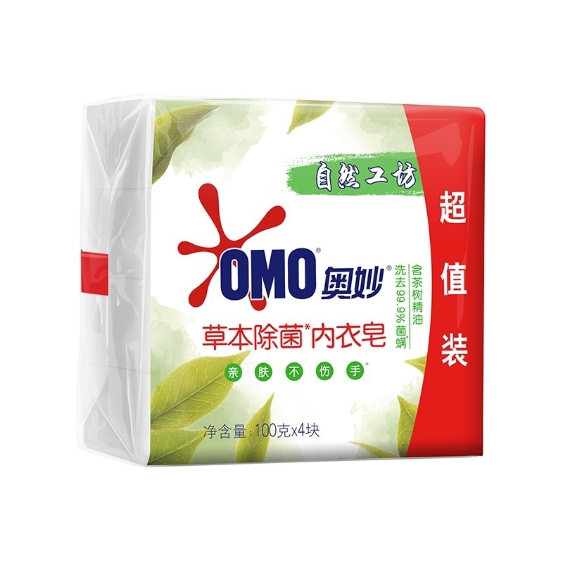 奥妙茶树内衣皂100g*4块4AM0004高清大图