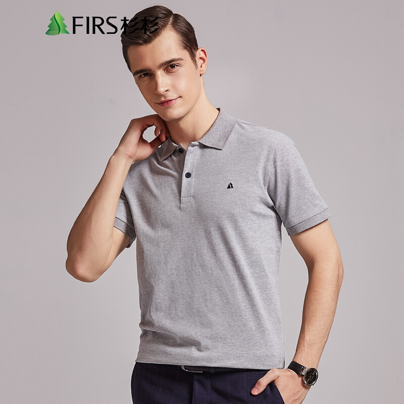 杉杉短袖衬衫男夏装新款中年男士格子休闲衬衣商务男装上衣视频