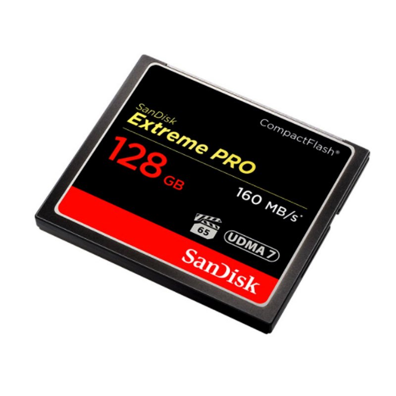 闪迪(SanDisk)128GB CF(CompactFlash)存储卡 UDMA7 4K 读速160MB/s