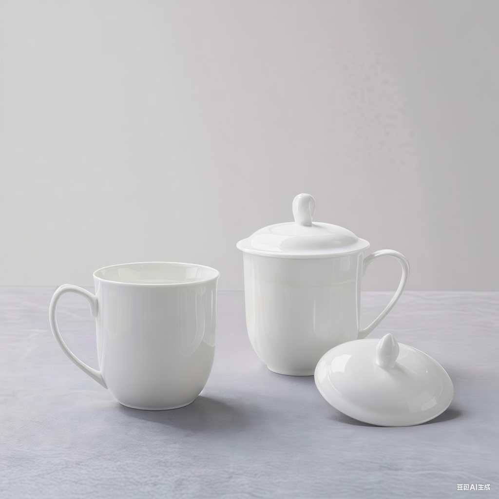 誉雀 T70 白瓷会议杯 茶杯 (计价单位:个)白色高清大图