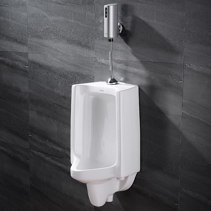 arrow箭牌小便斗an604感应器墙排式小便器全自动墙排式尿斗除臭陶瓷男