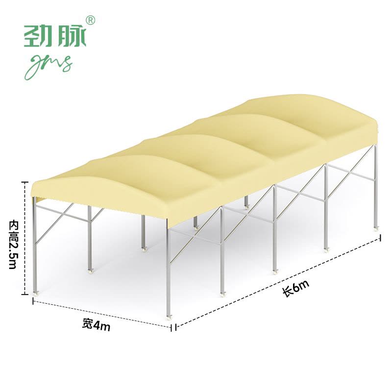 劲脉 户外伸缩帐篷 6*4*2.5M 顶图片