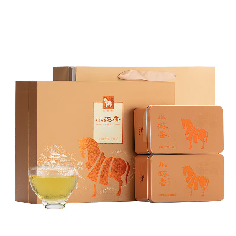八馬茶業 福建安溪铁观音浓香型乌龙茶小浓香3号礼盒装256g