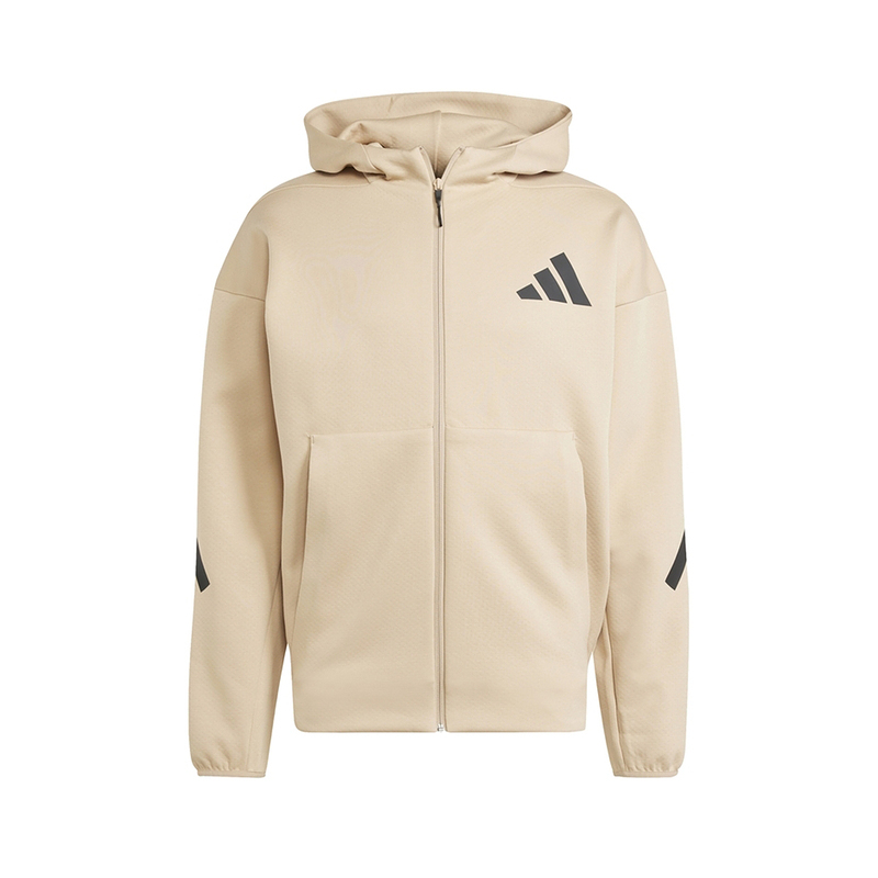 阿迪达斯 (adidas)2024秋男舒适户外日常百搭针织夹克JF2445
