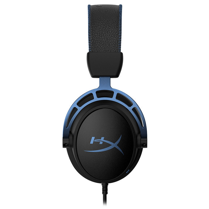 极度未知(HyperX) Cloud Alpha S 阿尔法加强版赛博朋克游戏耳机(蓝色)