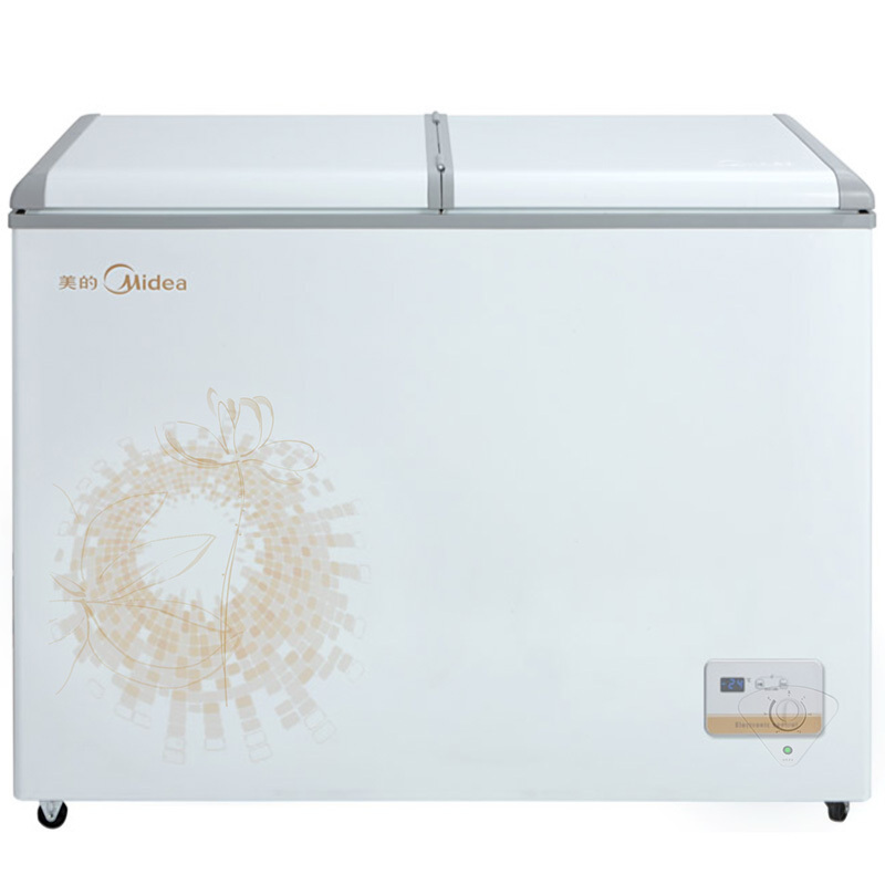 美的(Midea) 卧式 商用冷柜 双温 BCD-221VEM 旋律金(单位:台)