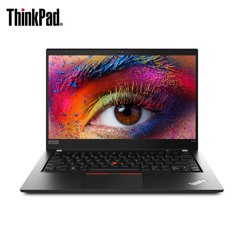 联想ThinkPad P14S 14英寸移动工作站笔记本电脑 I5-10210U 16G 1T固态 2G独显 WIN10