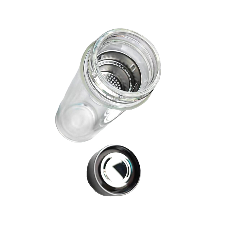 和居态 泡茶玻璃杯 双层隔热300ml 个高清大图