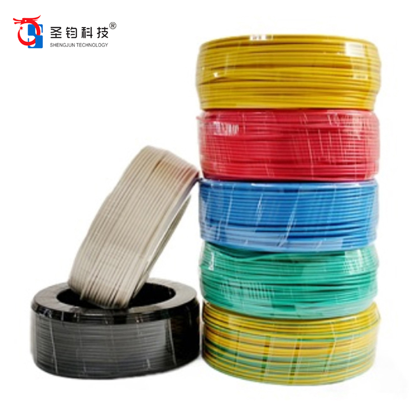 圣钧科技 SHENGJUN TECHNOLOGY 铜芯聚氯乙烯绝缘软线 BVR 1*25mm²+卷高清大图