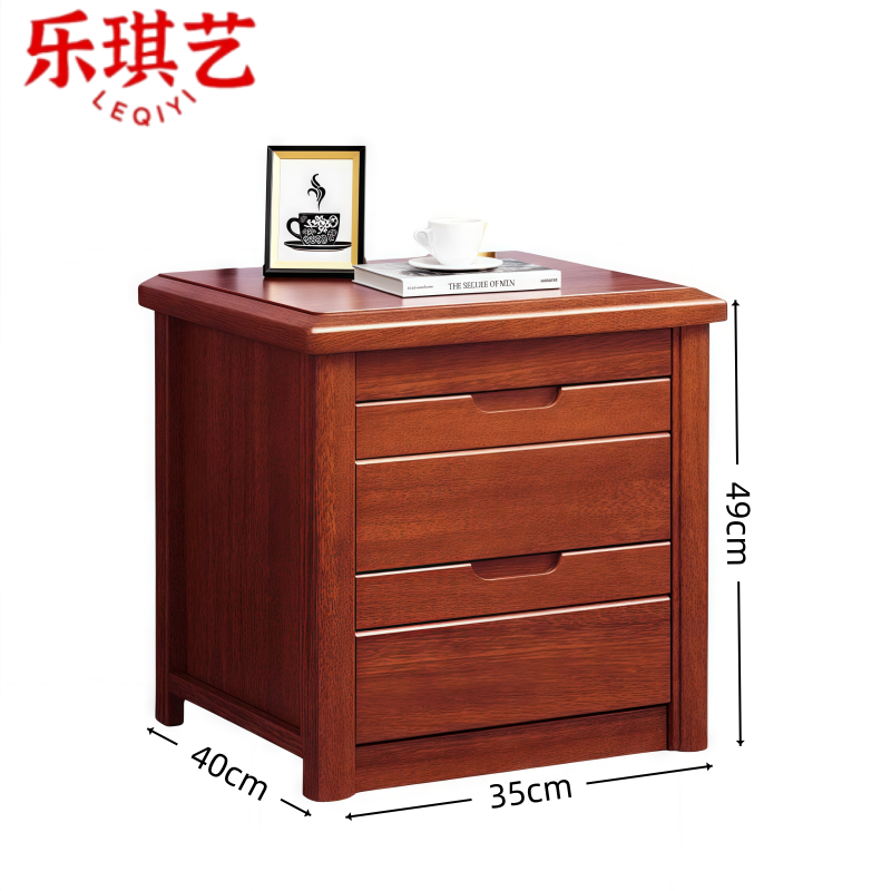 乐琪艺中式床头柜c02个高清大图