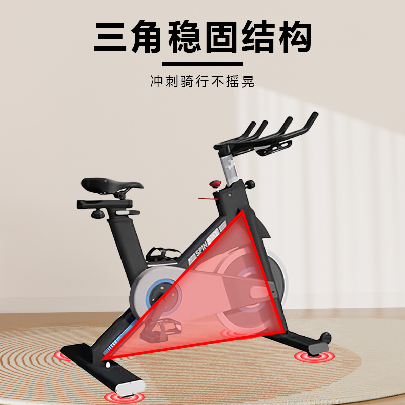 晟渊 动感单车YP0234小型家用款家用健身器材健身房专用运动高清大图