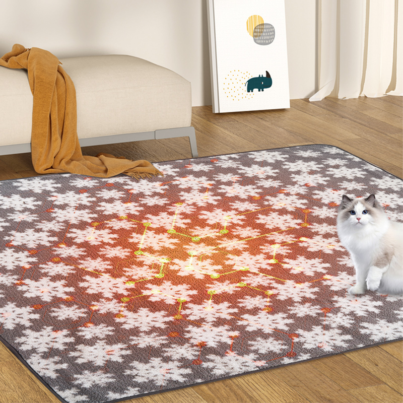 思嘉思达 暖芯移动地暖毯 安全速热地暖垫电热地垫加热地垫客厅卧室家用SKD-N0137!高清大图