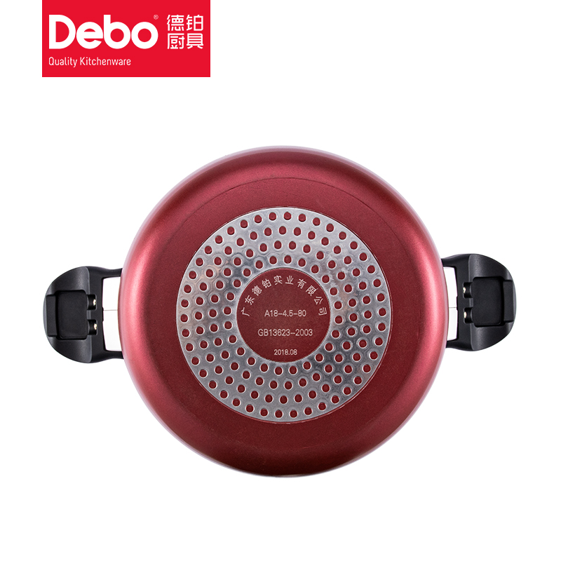 Debo德铂铂特(高压锅)DEP-828 口径:20cm(红色、黑色 颜色随机)高清大图