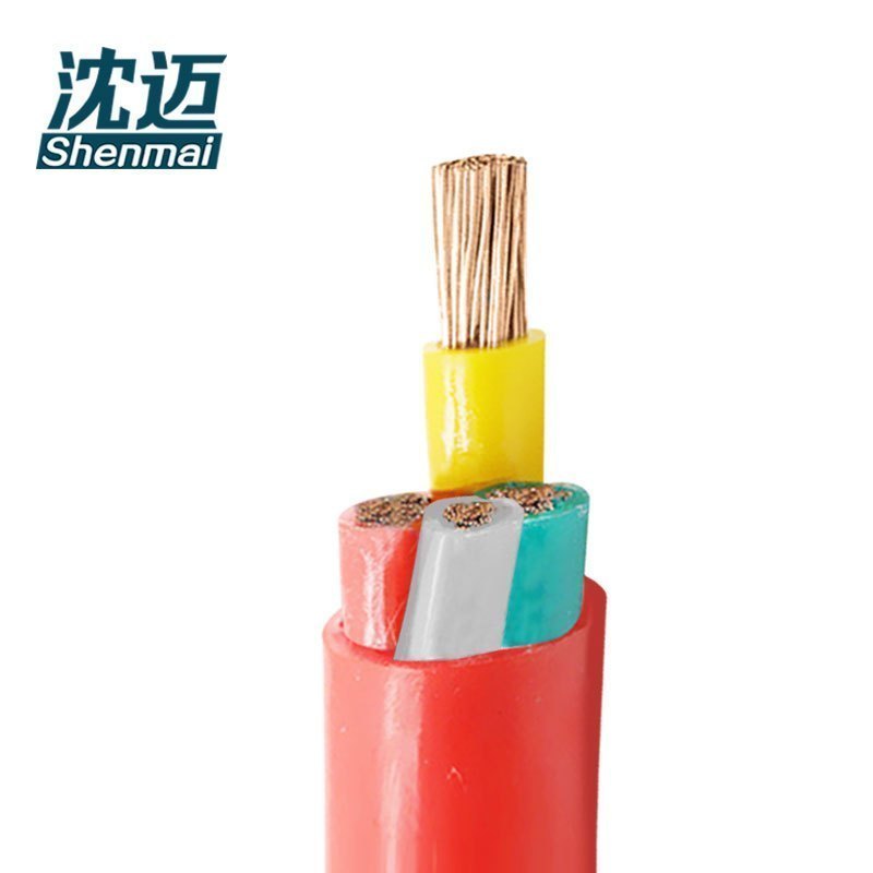 沈迈 铜芯硅橡胶耐高温电缆 YGCR-3*25+1*16mm² /米高清大图
