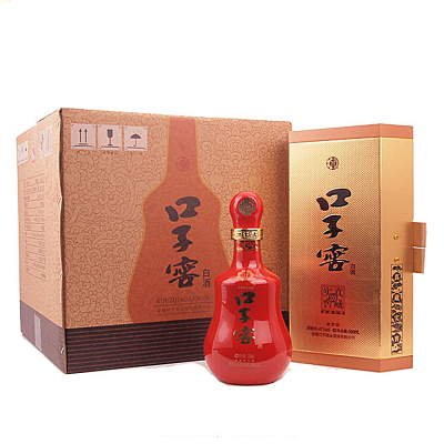 口子窖二十年41度500ml*4兼香型白酒