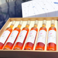 慕拉（MOULA）玫瑰酿冰酒女士冰白葡萄酒甜型甜红酒颜值6支礼盒装整箱 375ml*6支