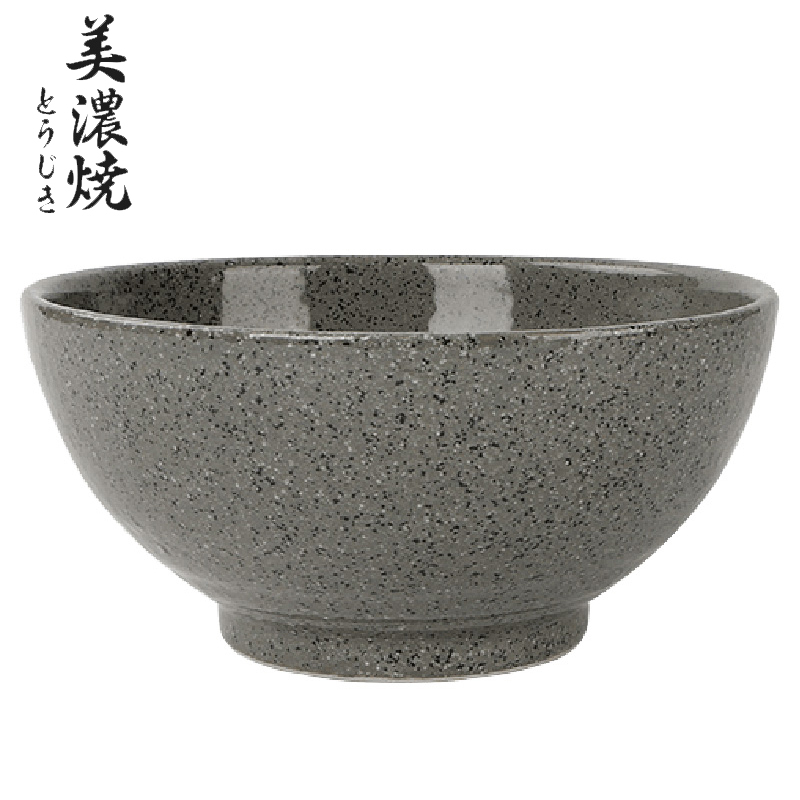 美浓烧日式口天目星墨纹10件套装家用餐具