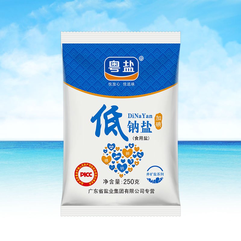 粤盐 低钠盐250g 袋