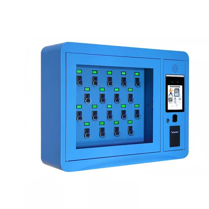 迅迈 挂壁式一20位 智能钥匙柜 钥匙保管箱 22*80*65cm 单位 ;台高清大图