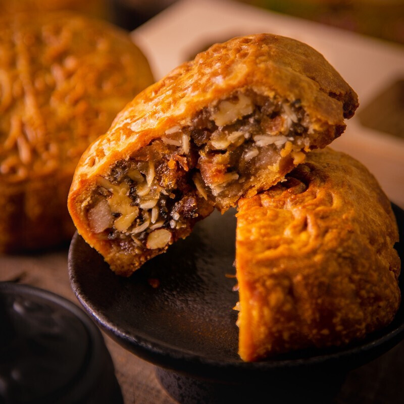 郭师傅叉烧皇月饼740g简装老广式传统五仁月饼礼盒装中秋送礼品