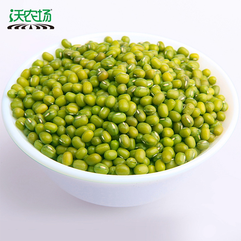 沃农场绿豆1kg/袋高清大图