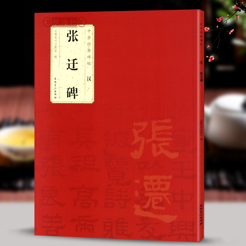 [正版]张迁碑中华碑帖隶书毛笔字帖附简体旁注软笔书法成人学生临摹临帖古贴鉴赏汉隶原大碑帖局部放大欣赏安徽美术出版社