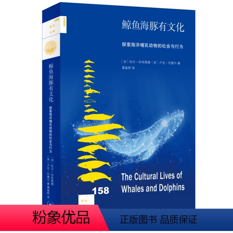 [正版]图书鲸鱼海豚有文化 探索海洋哺乳动物的社会与行为(加)哈尔·怀特黑德,(英)卢克·伦德尔97871080737