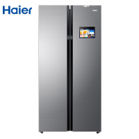 【二手99新】Haier/海尔BCD-610WDIEU1风冷无霜对开门双开电冰箱610升大容量干湿分储彩晶除菌智能