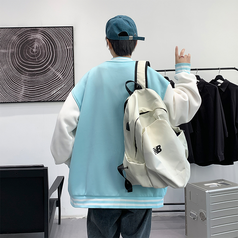 蒙洛里克夹克外套男士2024秋冬季新款休闲百搭潮牌棒球服男装上衣762214